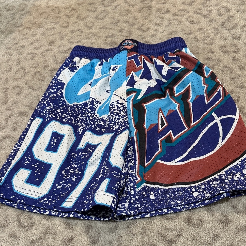 Utah Jazz Hardwood classic youth shorts